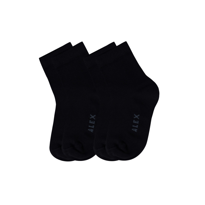 Պատանեկան երկար միագույն գուլպա 2 զույգ